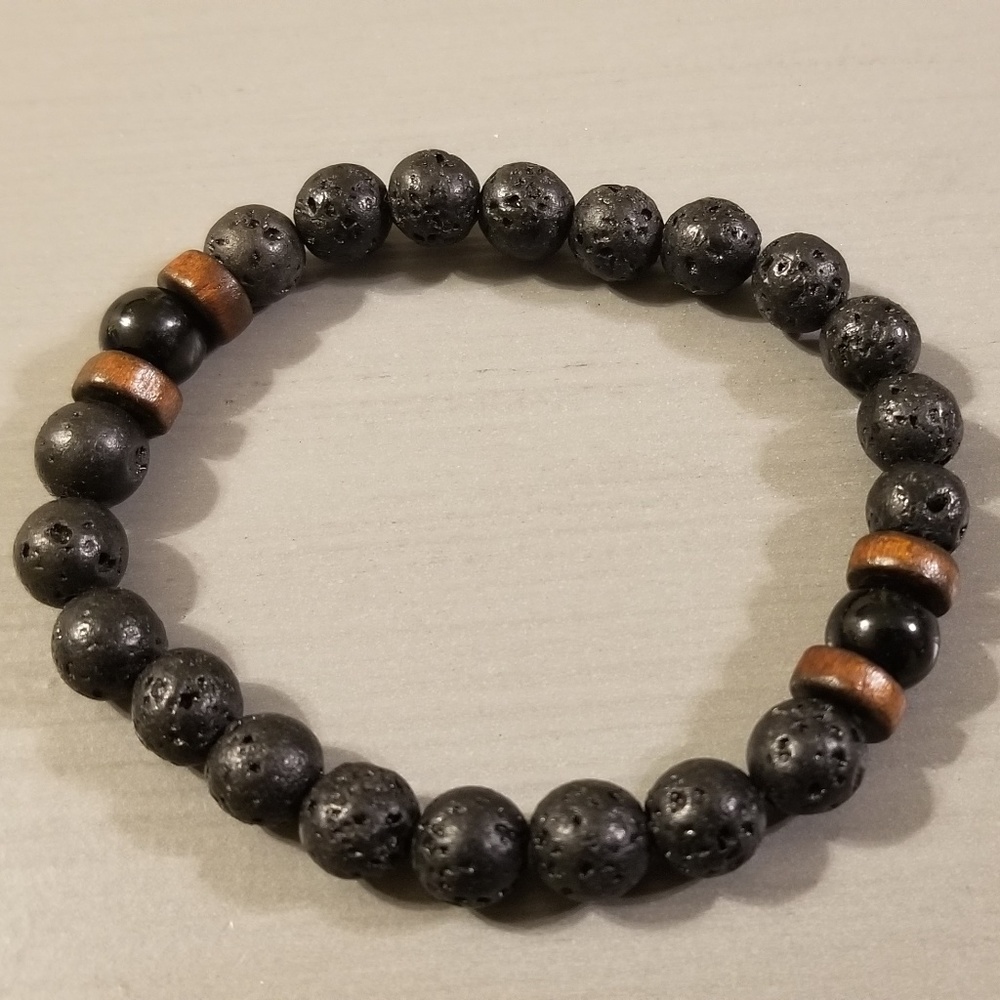 Essential Oils Lava Bead Diffuser Bracelet